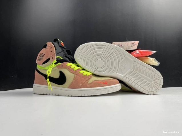 Air 1 Jordan Peach Switch High CW6576-800 0808